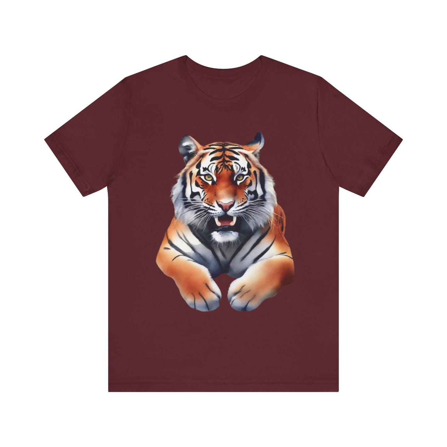 Tiger Art Jersey Short Sleeve Tee