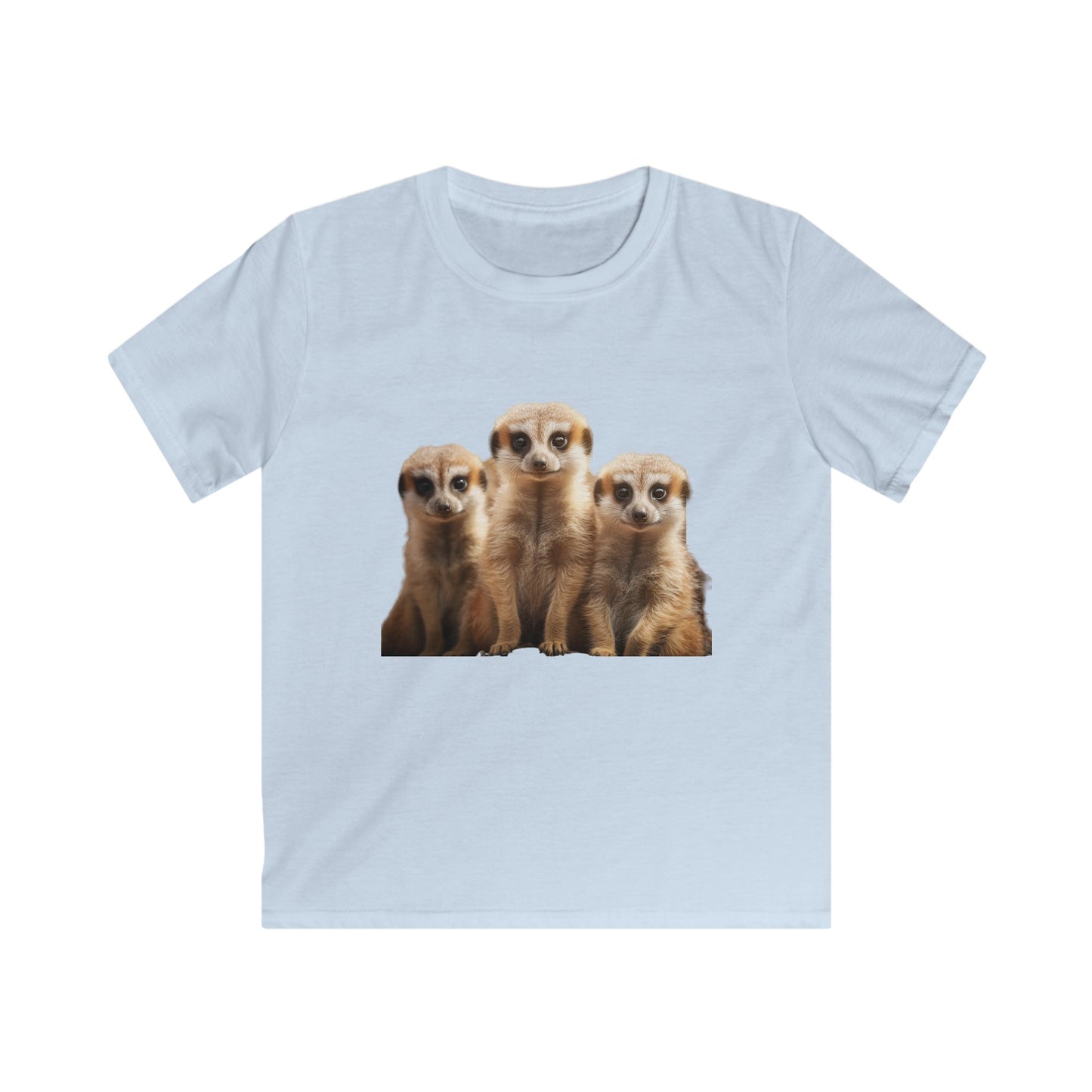 Meerkats Kids Softstyle Tee