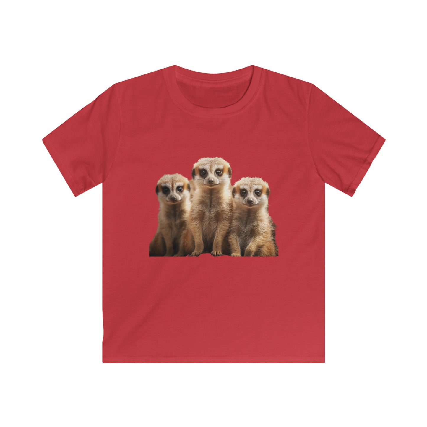 Meerkats Kids Softstyle Tee