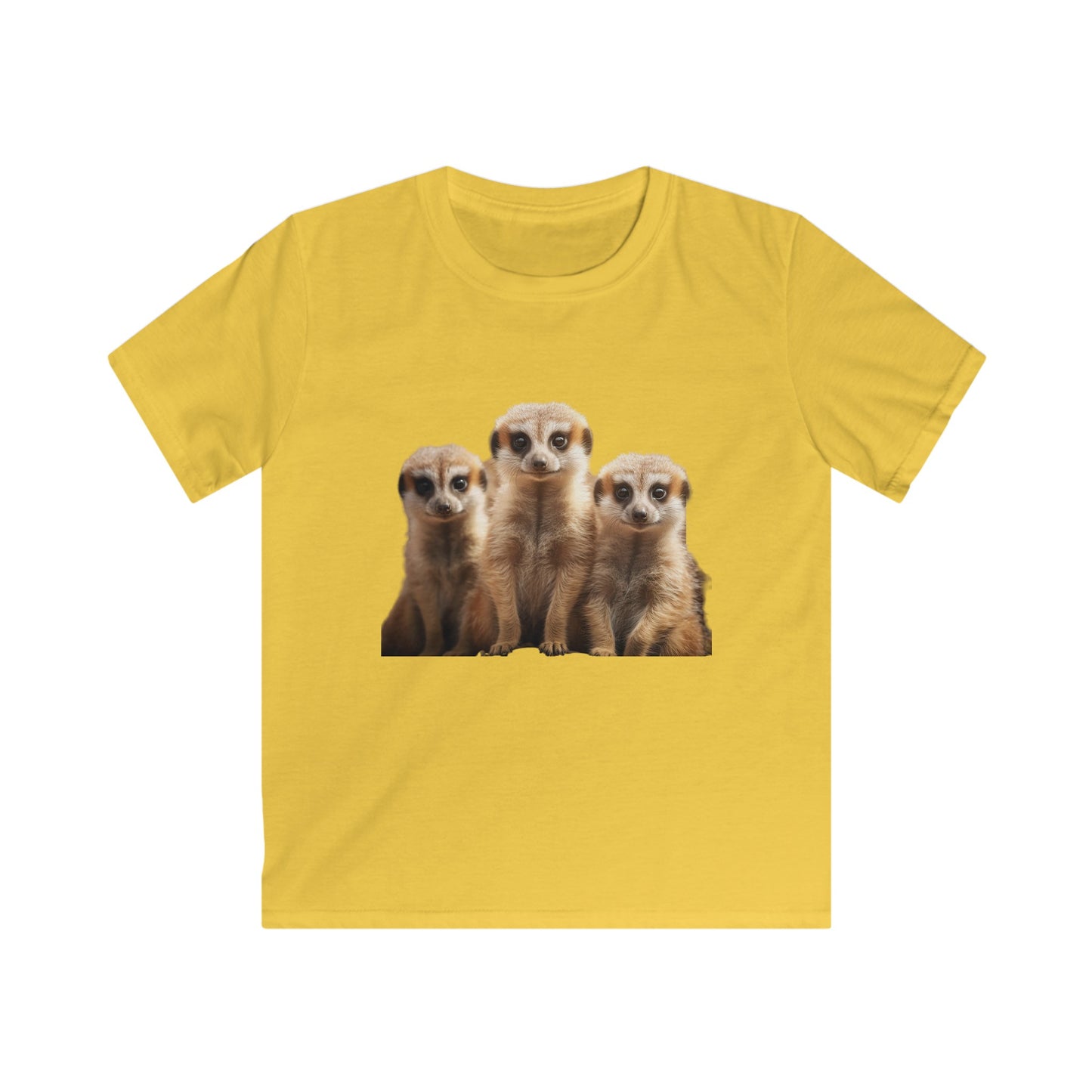 Meerkats Kids Softstyle Tee