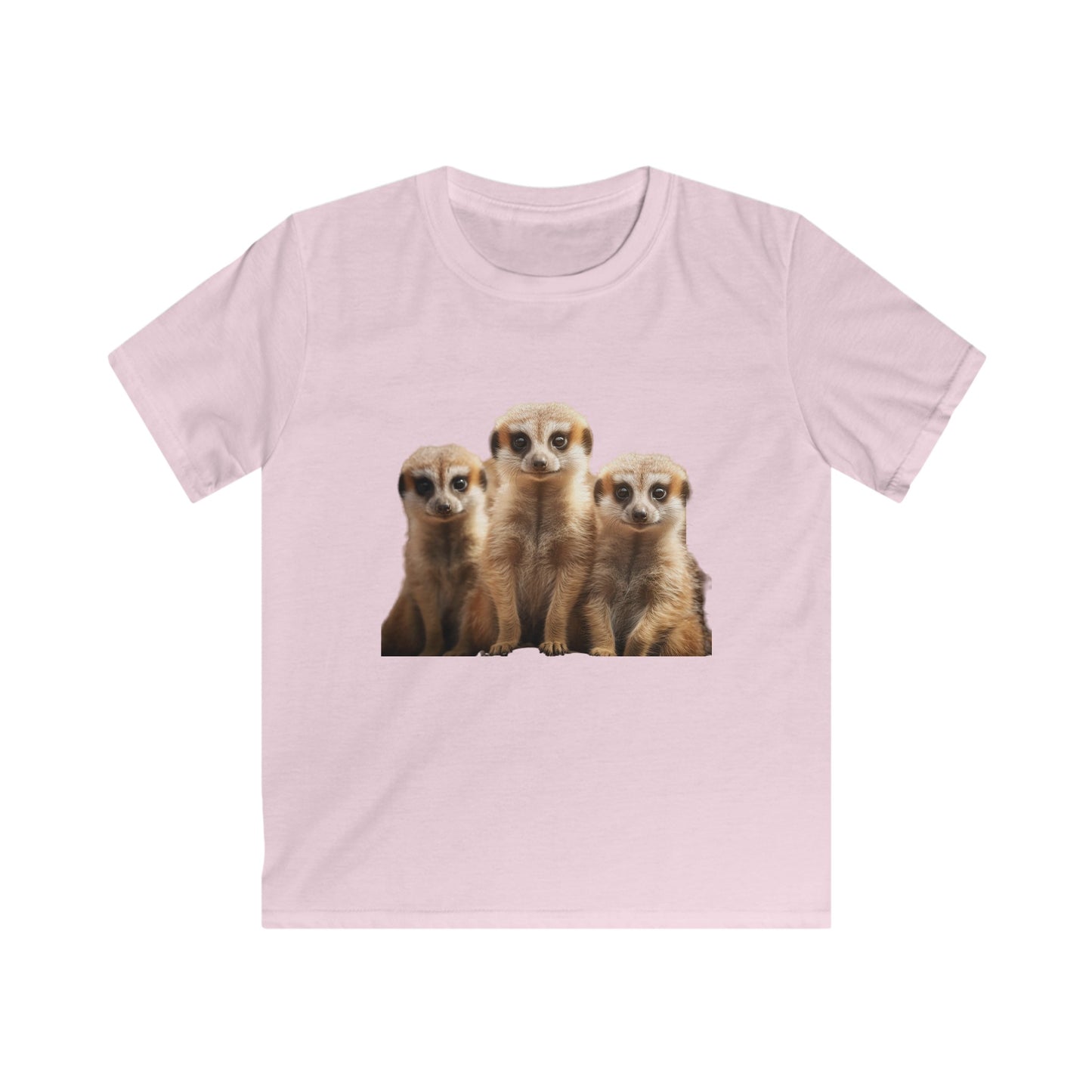 Meerkats Kids Softstyle Tee