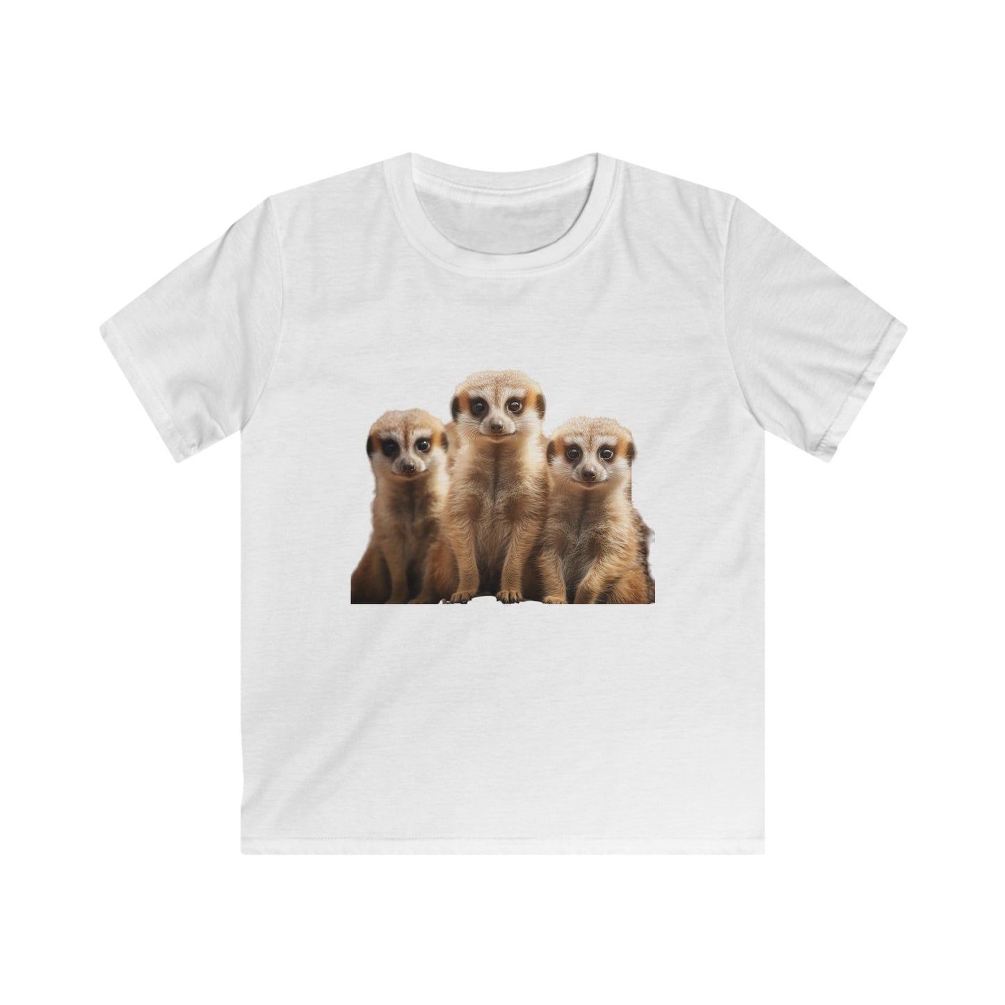 Meerkats Kids Softstyle Tee