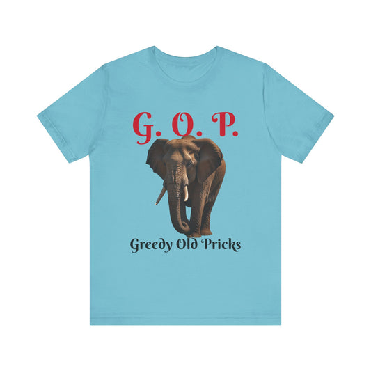 GOP Elephant Jersey Short Sleeve Tee