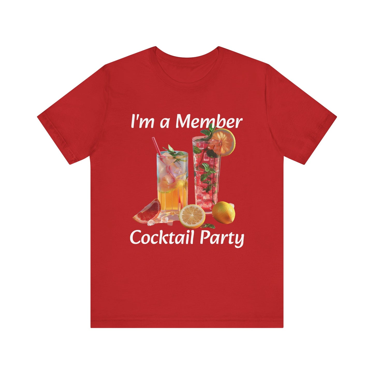 Cocktail Party Jersey Short Sleeve Tee