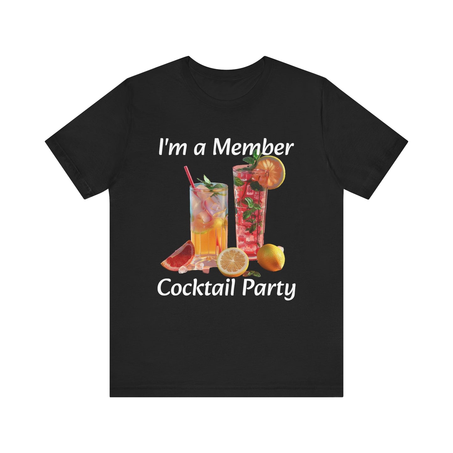 Cocktail Party Jersey Short Sleeve Tee