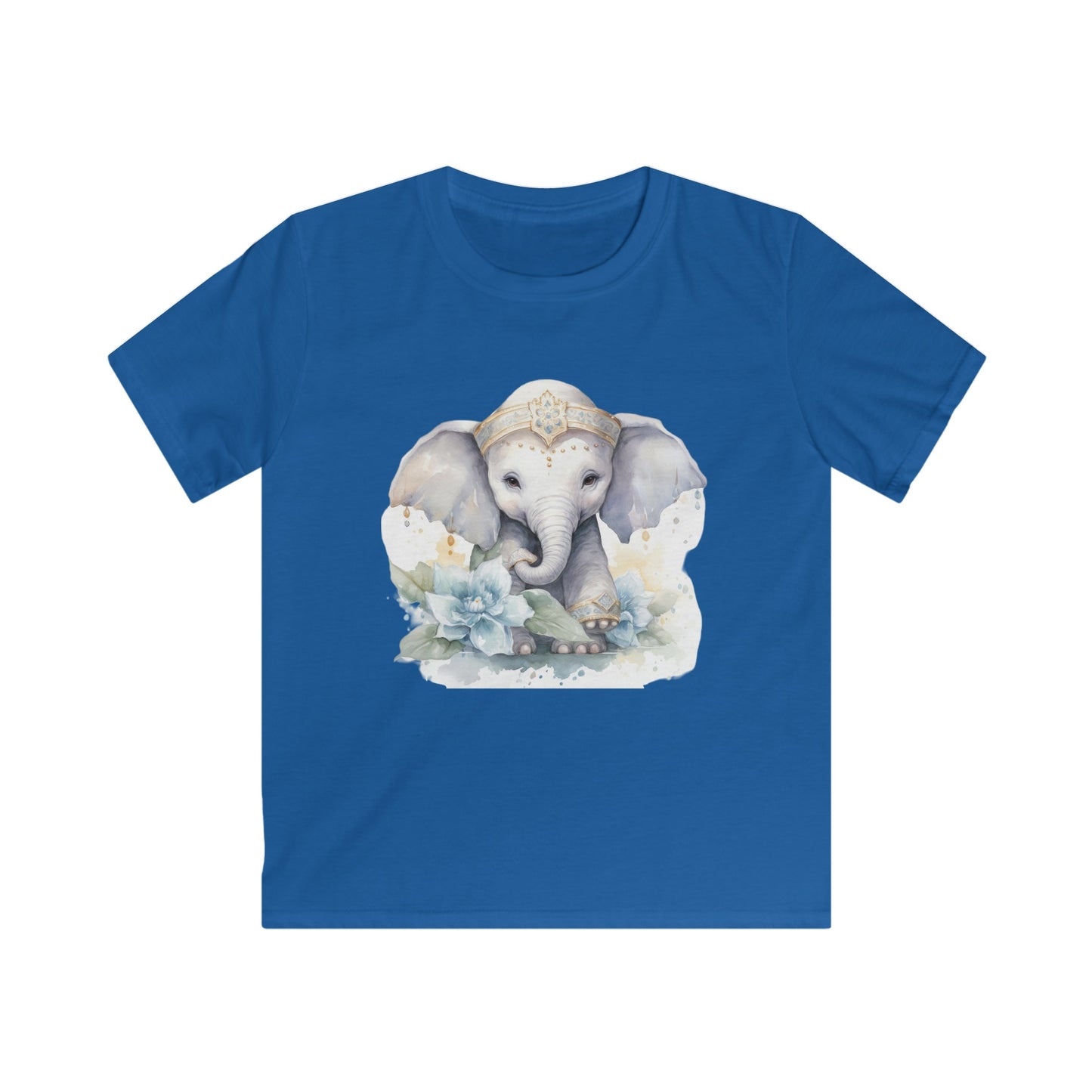 Baby Elephant Kids Softstyle Tee