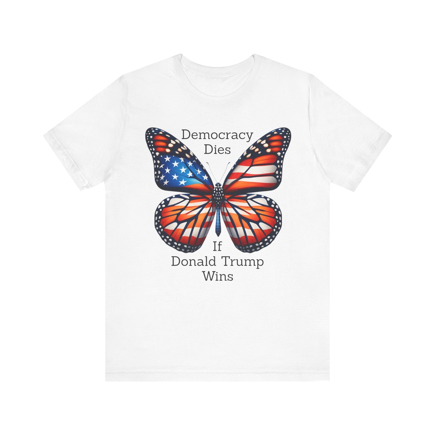 American Butterfly Jersey Short Sleeve Tee