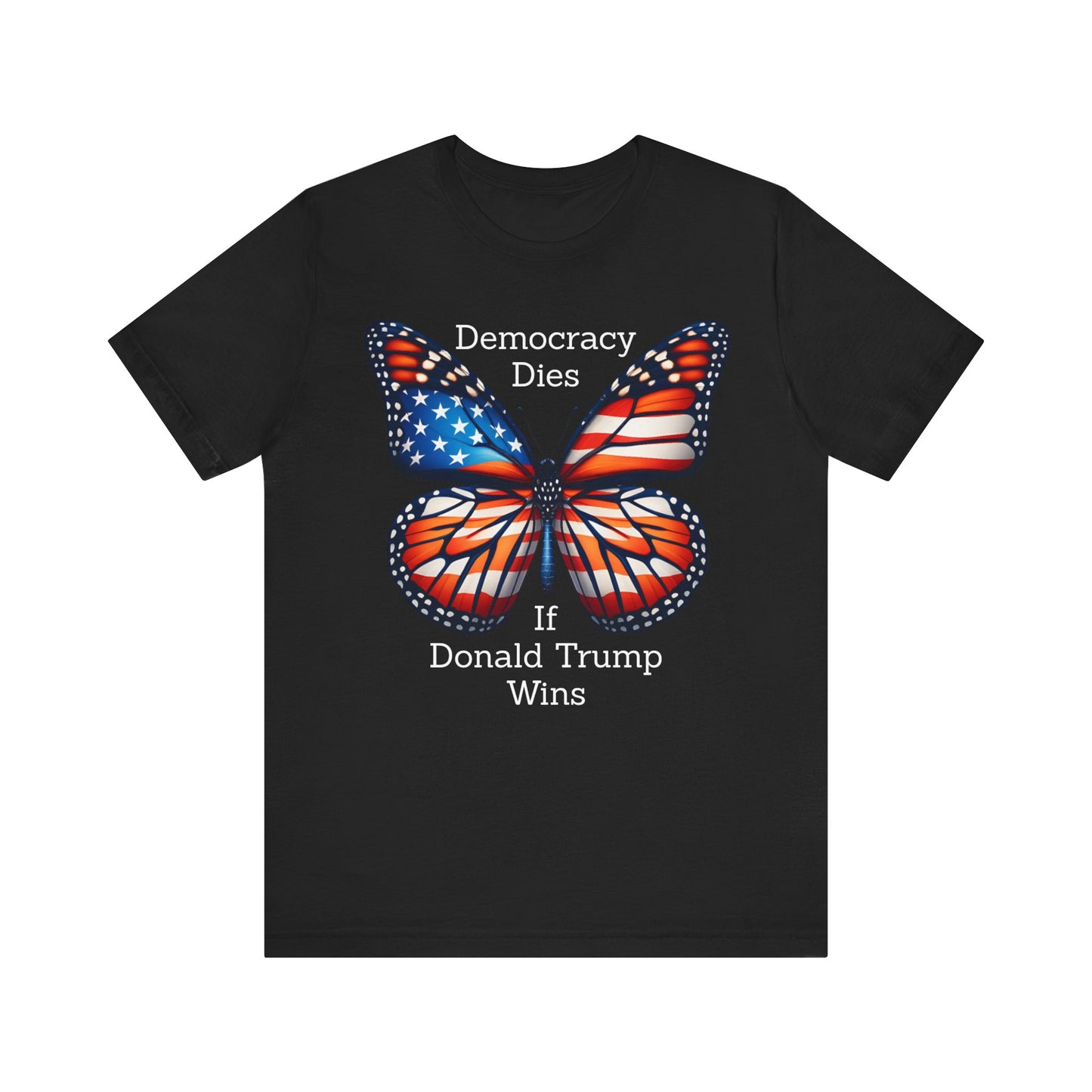 American Butterfly Jersey Short Sleeve Tee