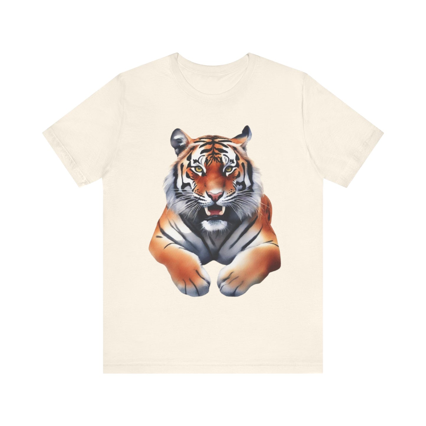 Tiger Art Jersey Short Sleeve Tee