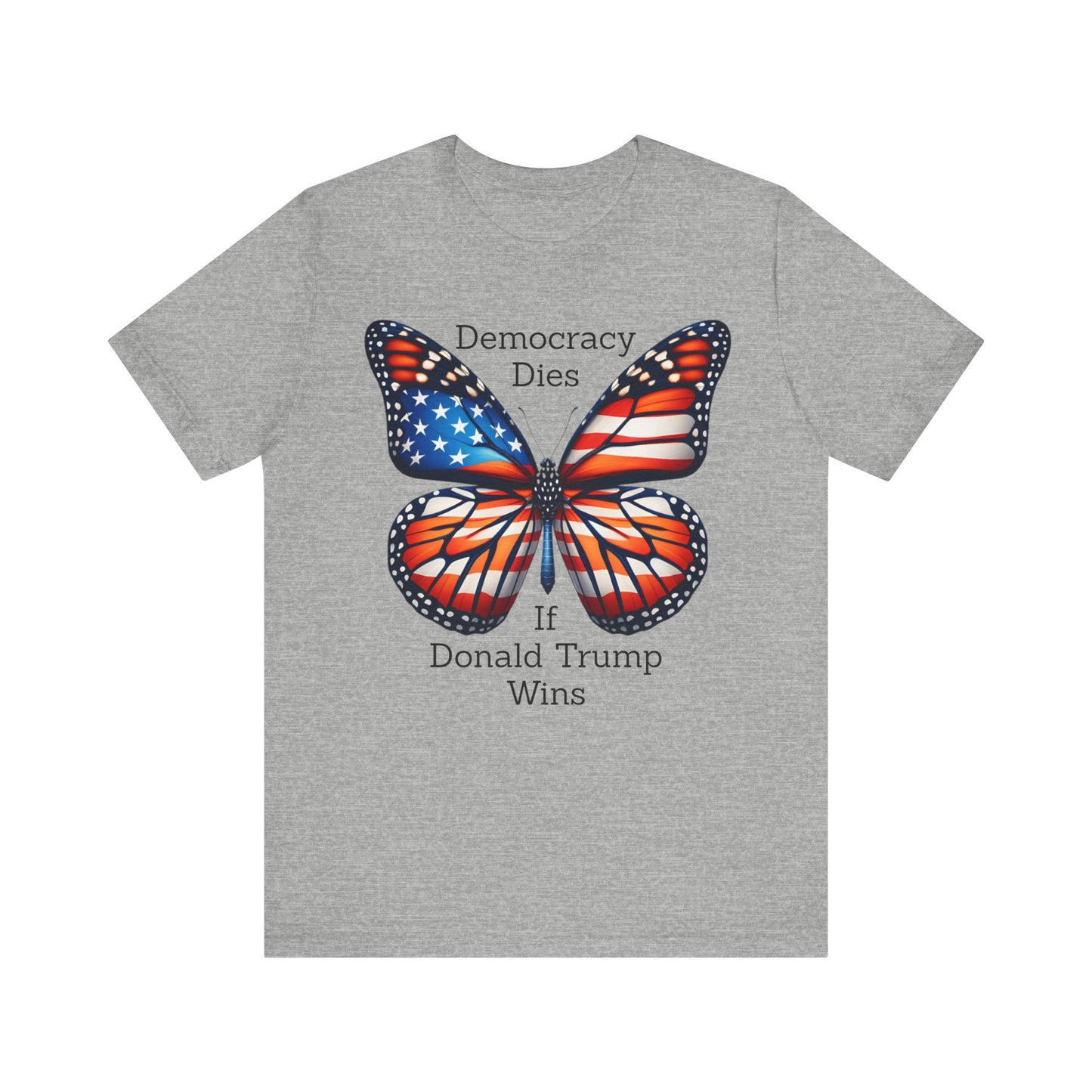 American Butterfly Jersey Short Sleeve Tee