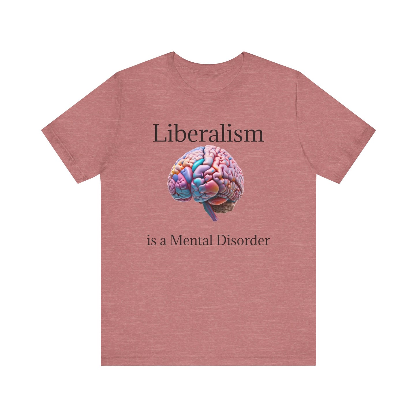 Liberal Brain Jersey Short Sleeve Tee