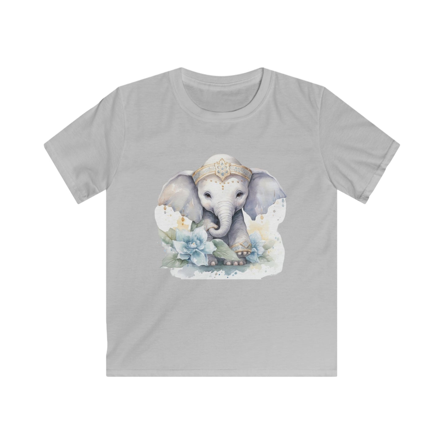 Baby Elephant Kids Softstyle Tee