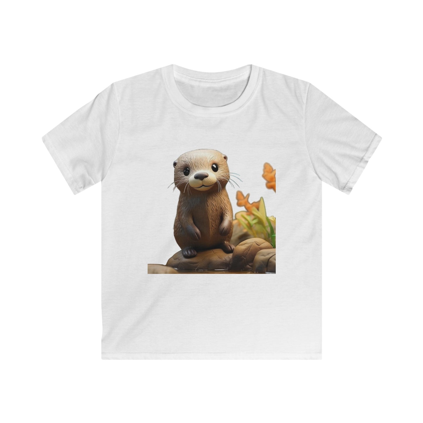 Baby Otter Kids Softstyle Tee