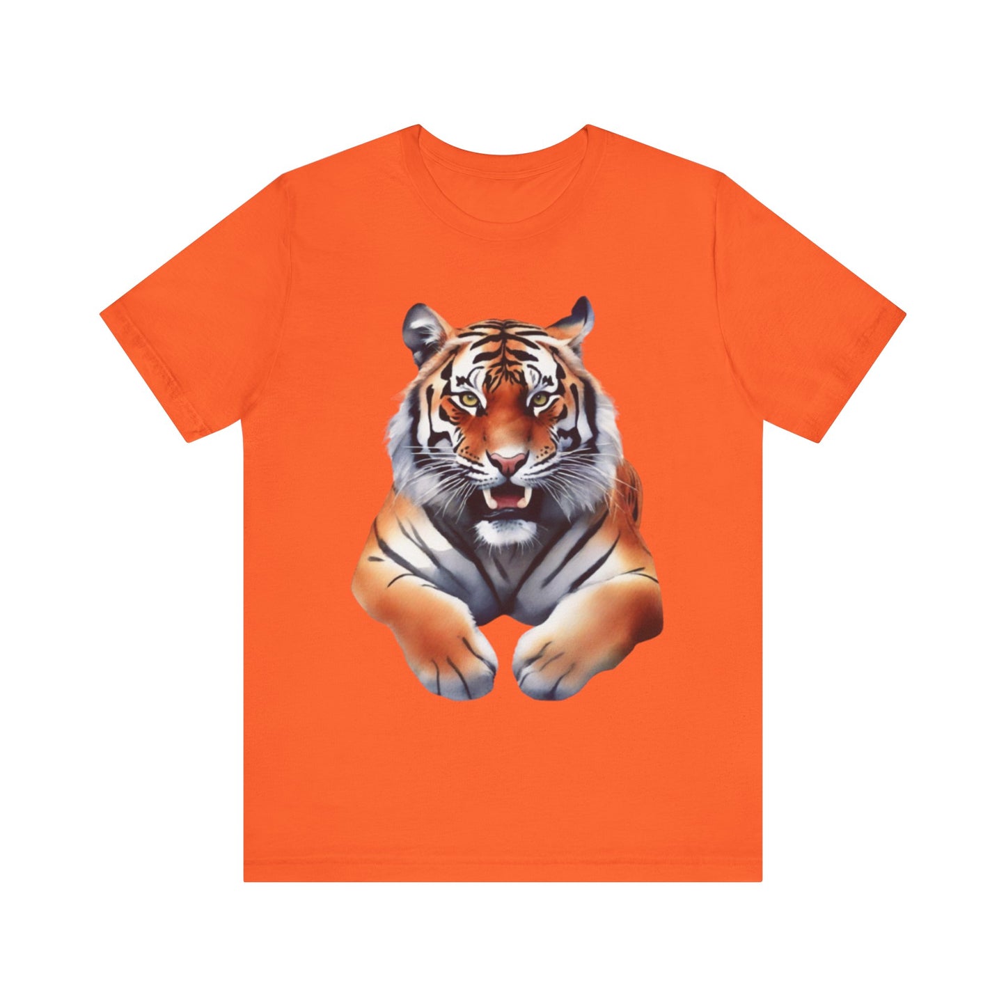 Tiger Art Jersey Short Sleeve Tee