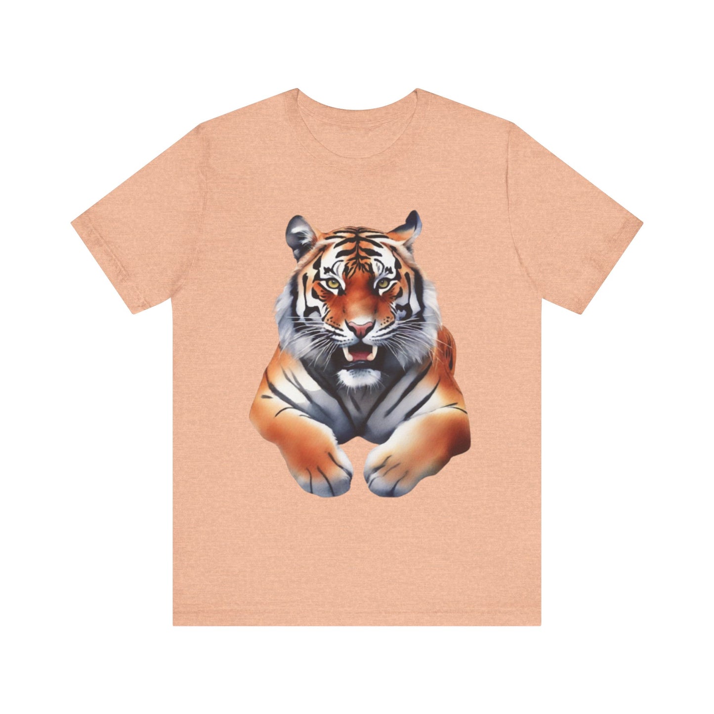 Tiger Art Jersey Short Sleeve Tee