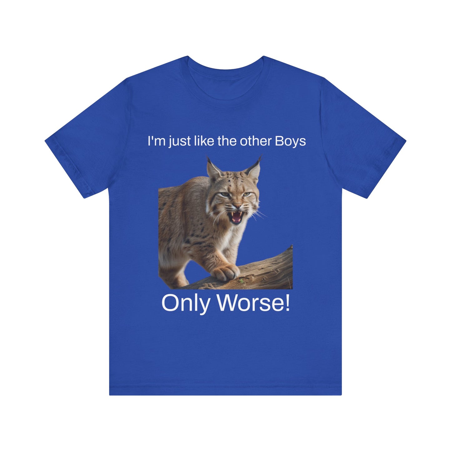 Angry Bobcat Jersey Short Sleeve Tee