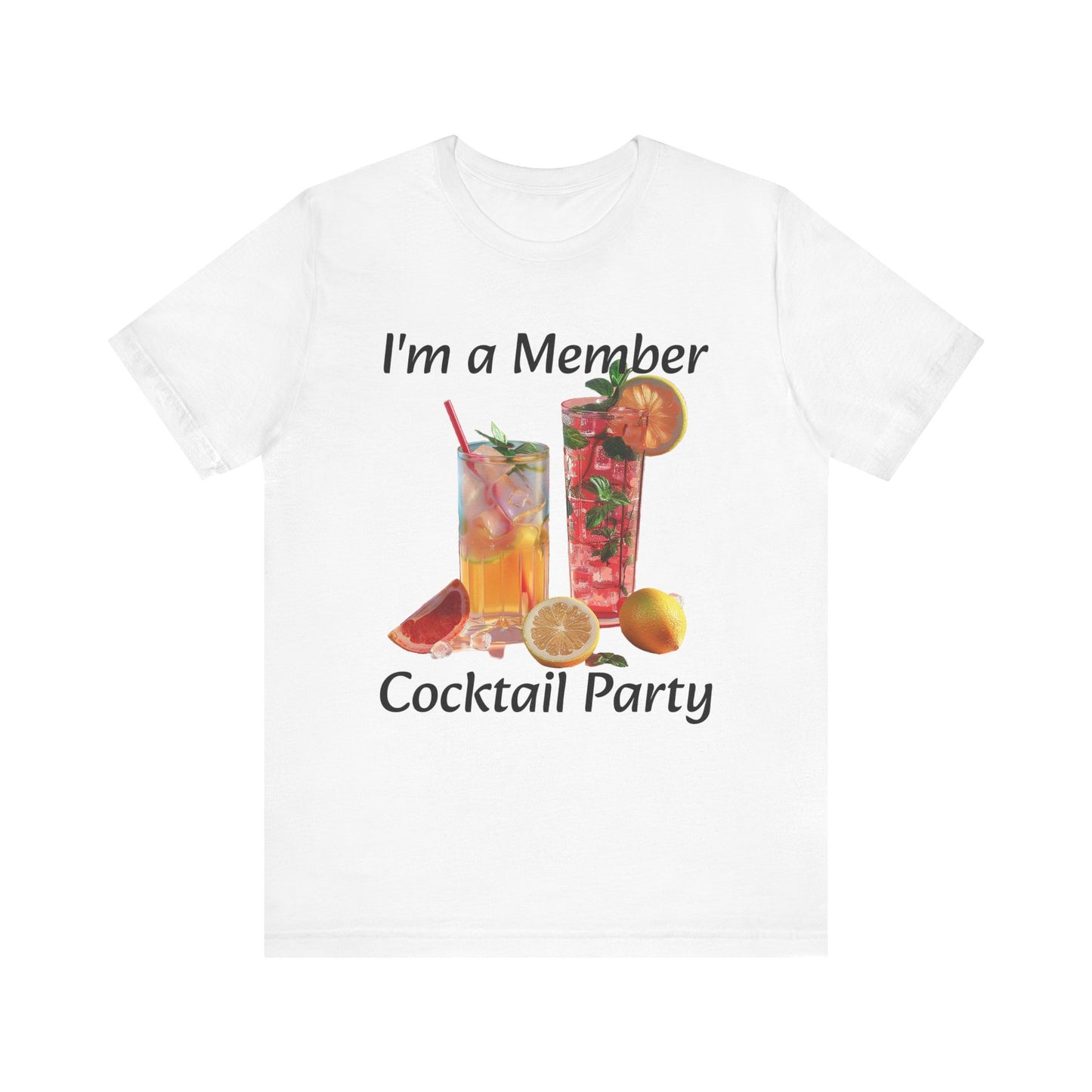 Cocktail Party Jersey Short Sleeve Tee