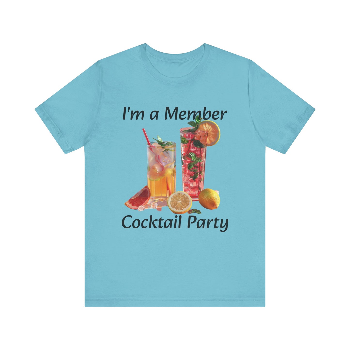 Cocktail Party Jersey Short Sleeve Tee