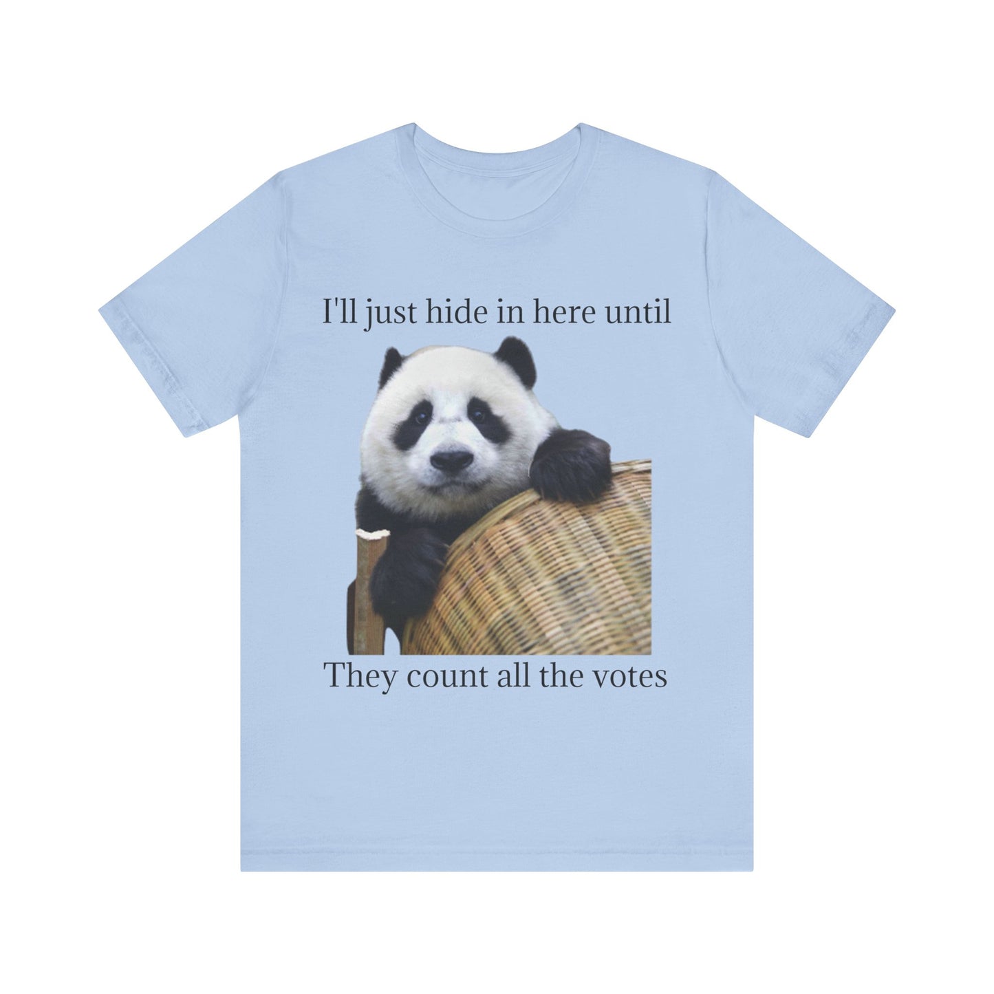 Hiding Panda Jersey Short Sleeve Tee