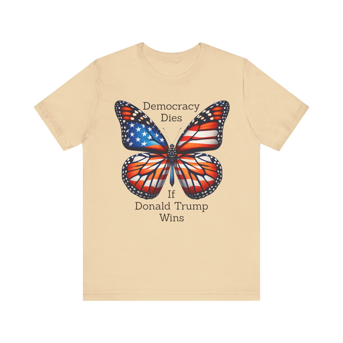 American Butterfly Jersey Short Sleeve Tee